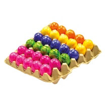 Eier Columbus Frischei Bunt marmoriert Gr.M 30er