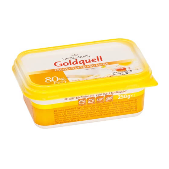 Pflanzliche Margarine Goldquell 250g