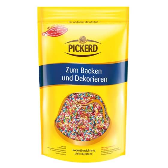 Bunte Zuckerstreusel 1kg Pickerd