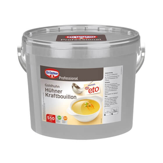 Hühner-Kraftbouillon ohne Einlage 12kg Dr.Oetker