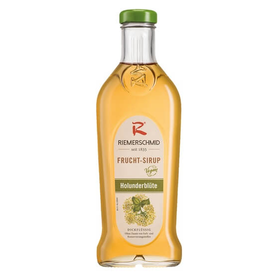 Frucht Sirup Holunderblüte 0,5ltr. Riemerschmid