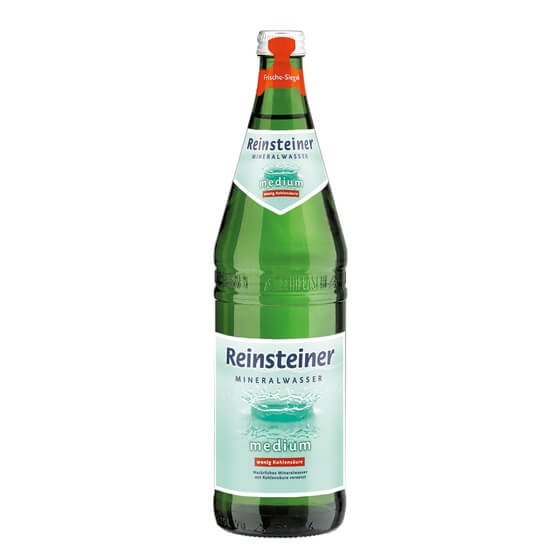 Mineralwasser Medium Mehrweg 12x0,75L Glasflasch Reinsteiner