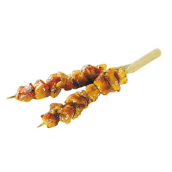 Hähnchenspieß Yakitori mit Sojasauce gegart 100x30g Langenb