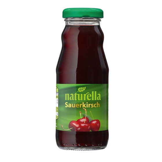 Sauerkirschnektar 50% Glasflasche 0,2l Naturella