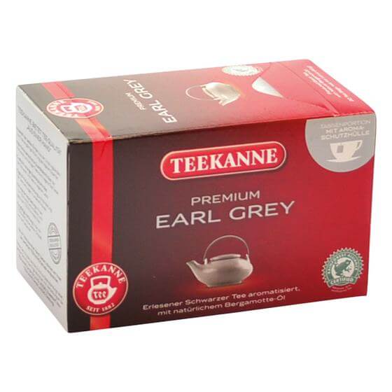 Earl Grey Premium 20 Beutel TP Aromaschutz Teekanne