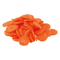 Karotten geschnitten Scheiben glatt max 4mm 1kg Funken