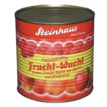 Frucht-Wucht Apfelfruchtmus mit Himbeer ohne Zucker 2,65kg