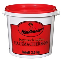 Süßer Senf 2,5kg Händlmaier