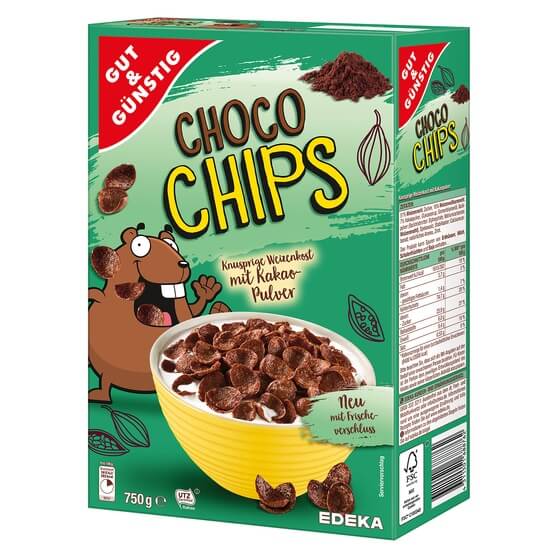 Choco Chips 750g G&G