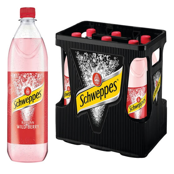 Russian Wild Berry MW 6x1ltr. Schweppes