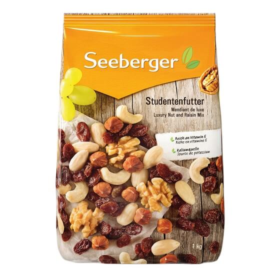 Studentenfutter Extra 1kg Seeberger