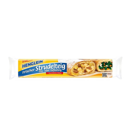 Strudelteig (Filo/Yufka)7 Blätter frisch 300g Henglein