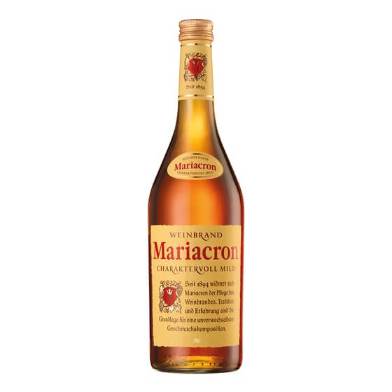 Weinbrand 36,0%vol 700ml Mariacron