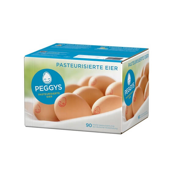 Eier Eipro pasteurisiert in der Schale braun Gr.M 3x30er