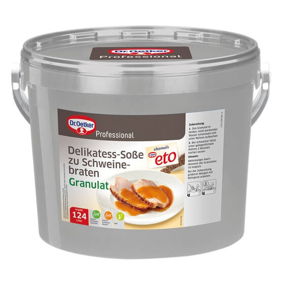 Soße zum Schweinebraten granuliert 12kg Dr.Oetker