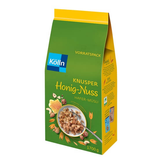 Knusper Müsli Honig Nuss 1,7kg Kölln