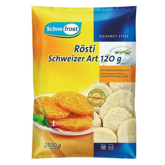 Rösti Schweiz Art 2,5Kg TK Schnefrost