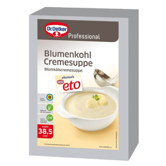 Blumenkohlcremesuppe 3kg Dr.Oetker