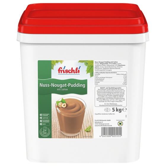 Sahnepudding Nuss 5kg Frischli