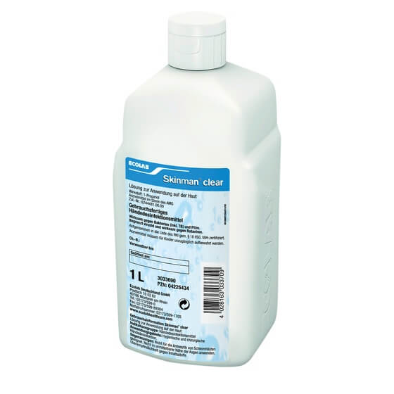 Handdesinfekt skinman clear hygien-& chirurgische 1l  Ecolab