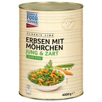 Erbsen & Möhren sehr fein 4kg/2,655kg EFS