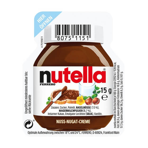 Nutella ODZ 120x15g Portion