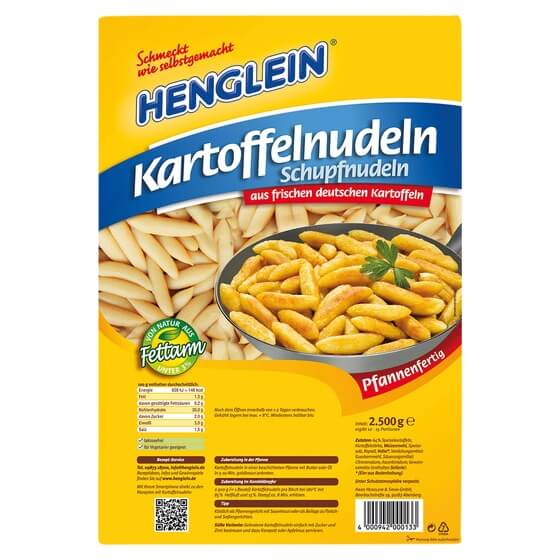 Schupfnudeln 2,5kg Henglein