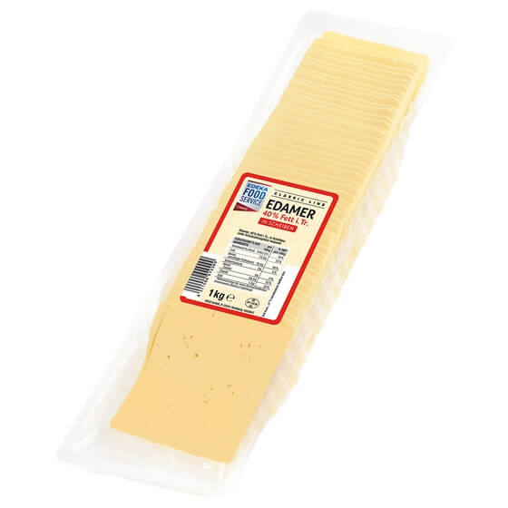 Edamer 40% F.i.Tr. gefächert 50x20g 1kg EFS