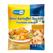 Mini Kartoffeltaschen Frischkäse TK 1Kg