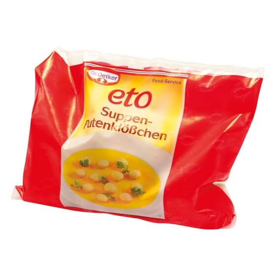 Suppen-Putenklößchen 5g TK 1Kg Dr. Oetker