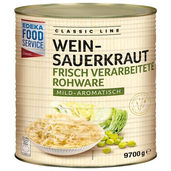 Weinsauerkraut Classic 9,7kg EFS