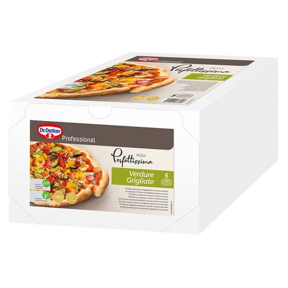 Pizza Perfettissima Verdure Grigliate 5 Stück 2,2kg Oetker