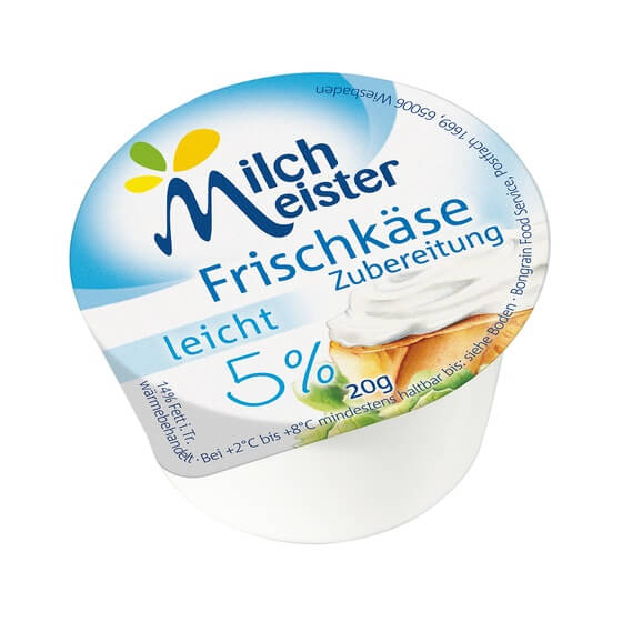 Frischkäsezubereitung leicht 5% Fett abs.60x20g Milchmeister