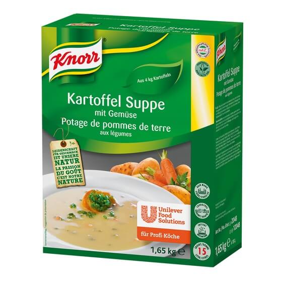 Kartoffelsuppe mit Gemüse ODZ 1,65kg Knorr