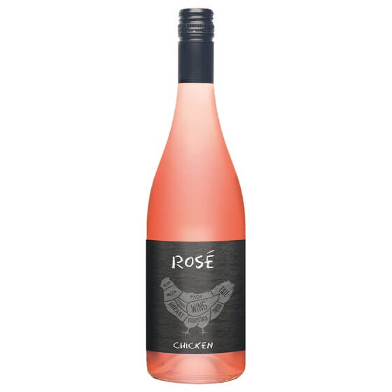 Rosé Chicken halbtrocken 0,75l Eigenmarke Baden DE