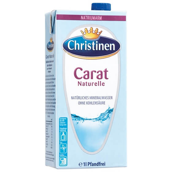 Mineralwasser still 12x1l Tetra Pak Carat