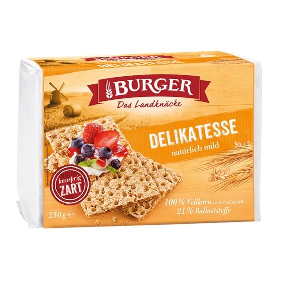 Burger Knäcke Delikatesse 250g