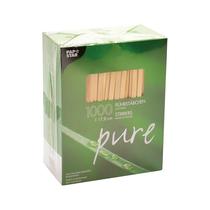 Rührstäbchen Holz "pure" 5mmx17,8cm PapStar