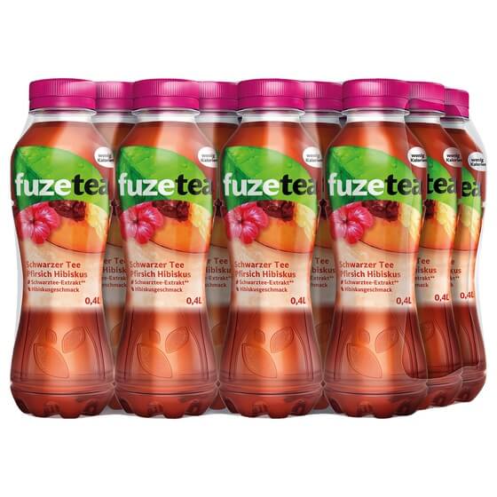 Fuze Tea Peach-Hibiscus EW 12x0,4l