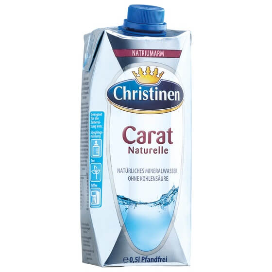 Mineralwasser Still 24x0,5l Tetra Pak Carat