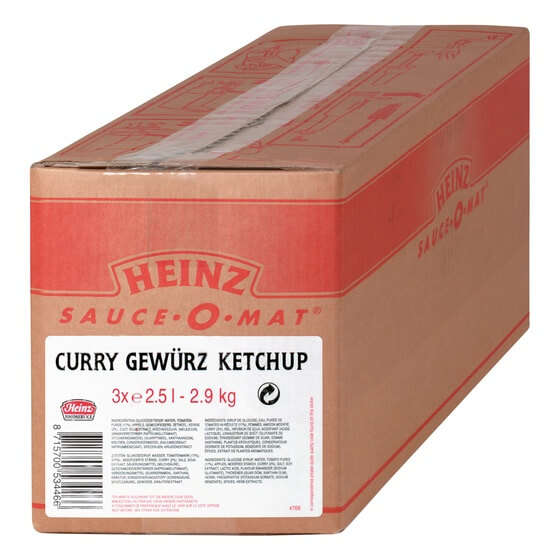 Curry-Ketchup Sauce-O-Mat 3x2,5l Heinz