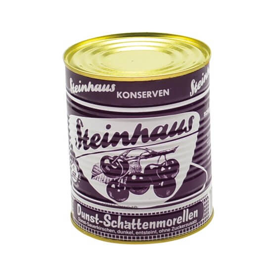 Schattenmorellen ohne Stein Dunst 820g/450g Steinhaus