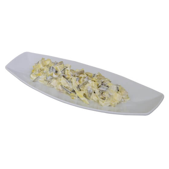 Porree-Salat mit Äpfeln Joghurt-Sahne-Dressing 4kg Funken