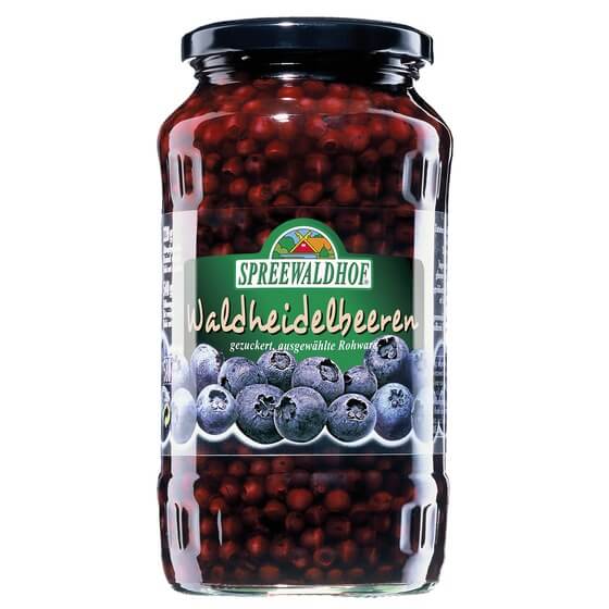 Waldheidelbeeren 540g/205g Spreewaldhof