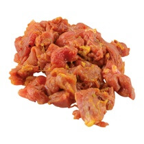 Putenoberkeulengeschnetzeltes roh,gewürzt"Madras" ca.1kg