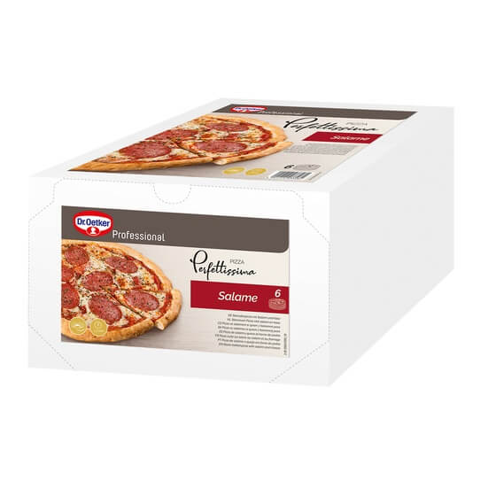 Pizza Perfettissima Salame 6 Stück 2,5kg Oetker