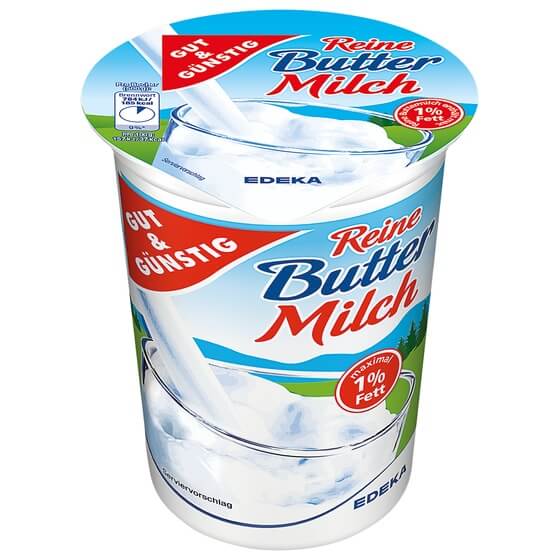 Buttermilch 0,6% 12x500g G&G