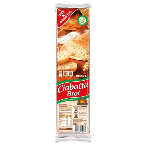 Ciabatta Brot 300g G&G