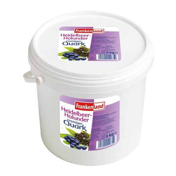 Heidelbeer Holunder Quark 20% 5kg Frankenland