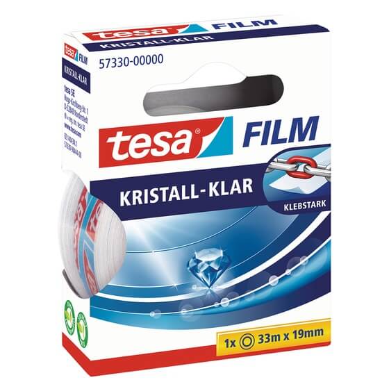 Klebeband Crystal Clear Transparent 19mmx33m tesa® tesafilm®